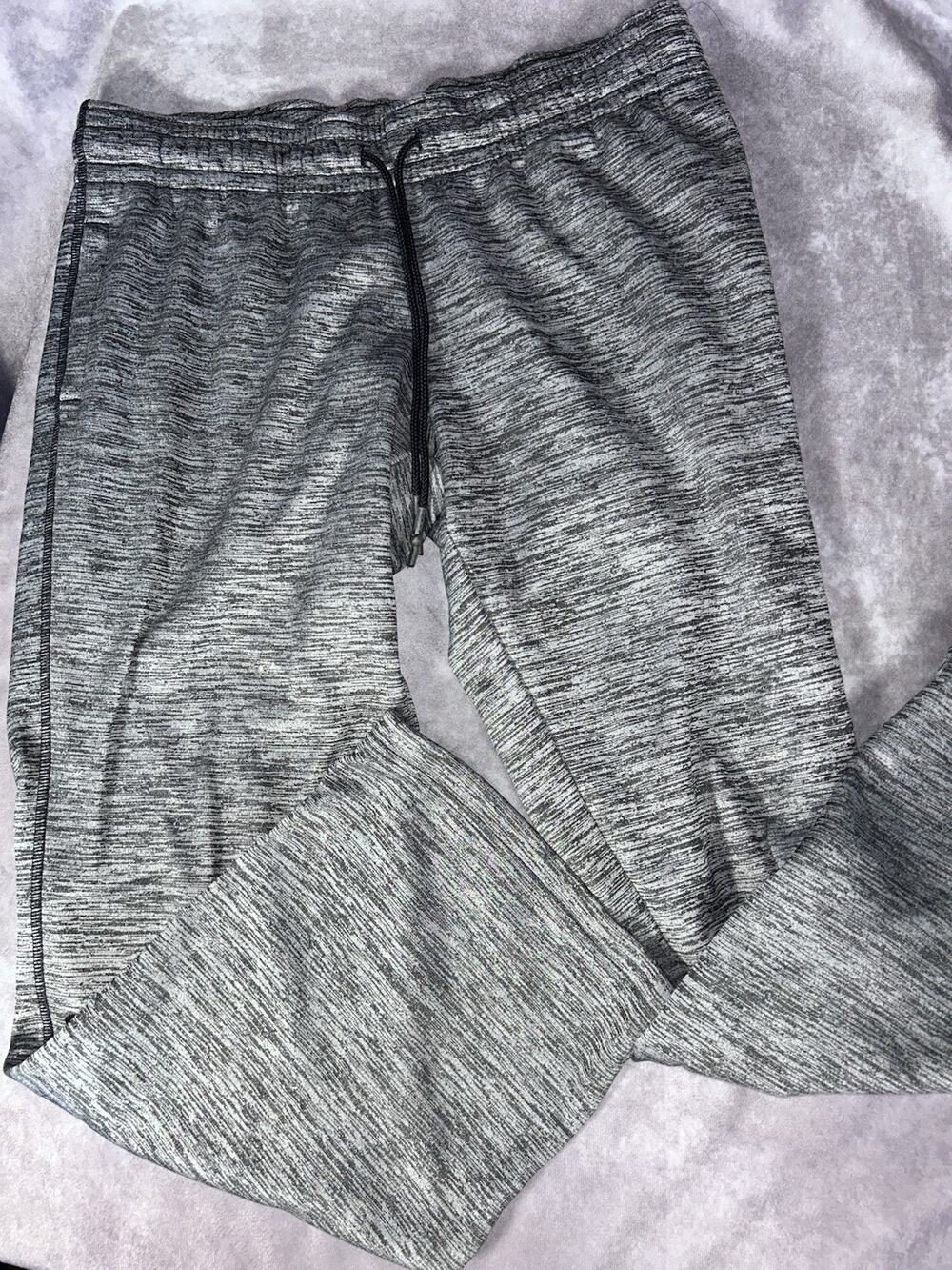 Under Armour ColdGear Men's Large Gray Heather Athletic Sweatpants Loose Fit